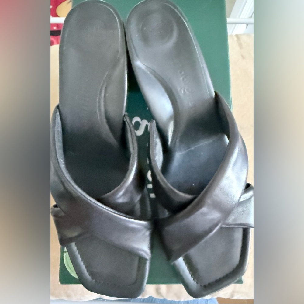 Paul Green Black Women's Sandals